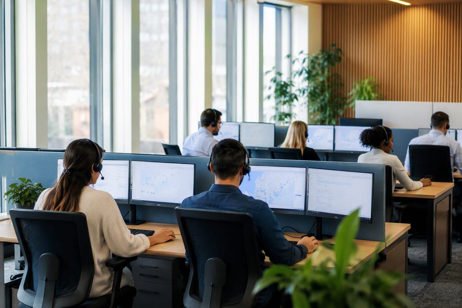 The Depra operations floor during a day shift